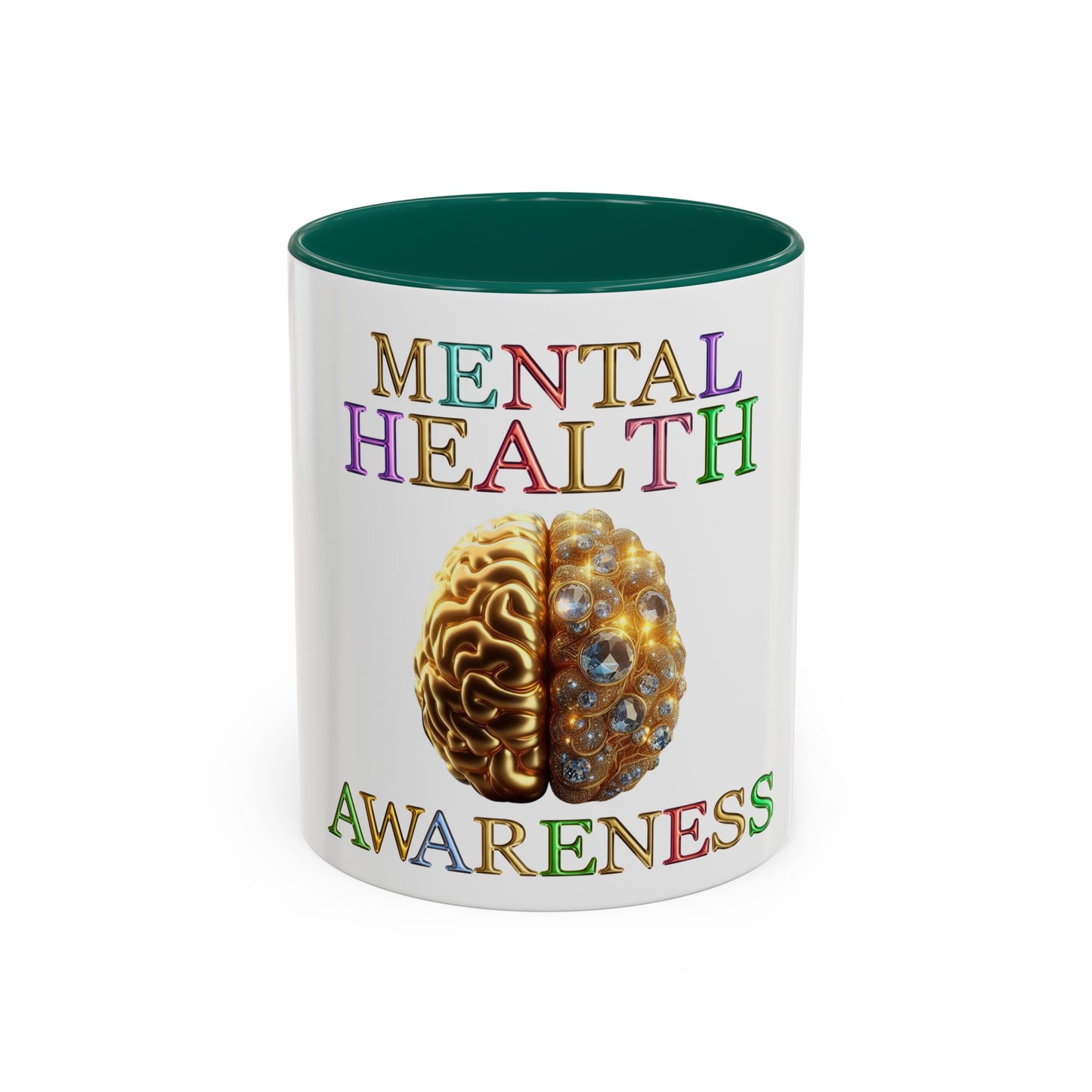 Colorful Mental Health Awareness Inspirational  Self-Care Reminder Mug