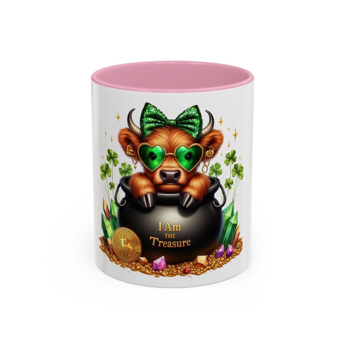 Highland St. Patrick Lucky Treasure Cow You Are the Gold Mug