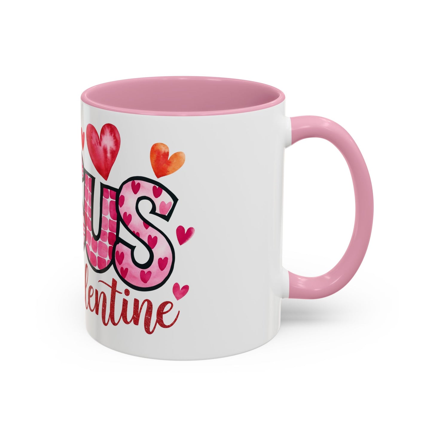 Jesus is My Valentine's Day Inspirational  Holiday Colorful Mug