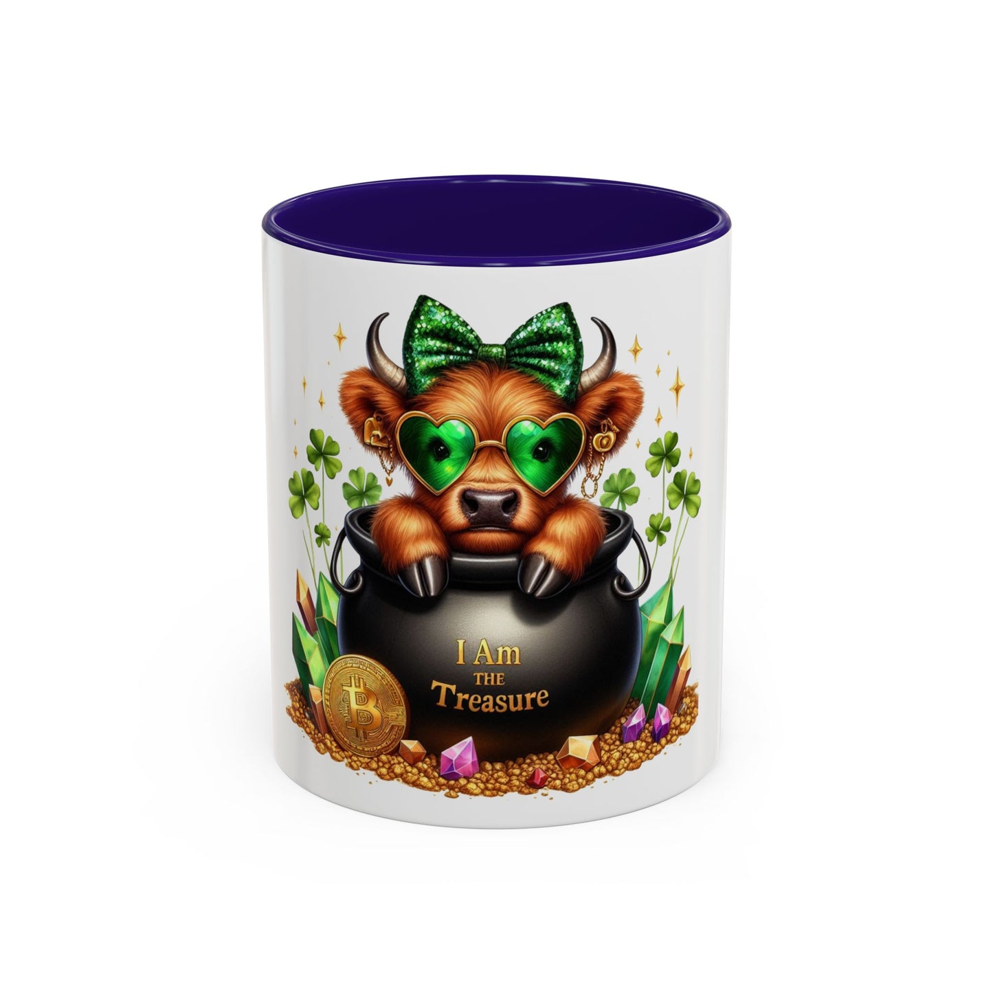 Highland St. Patrick Lucky Treasure Cow You Are the Gold Mug