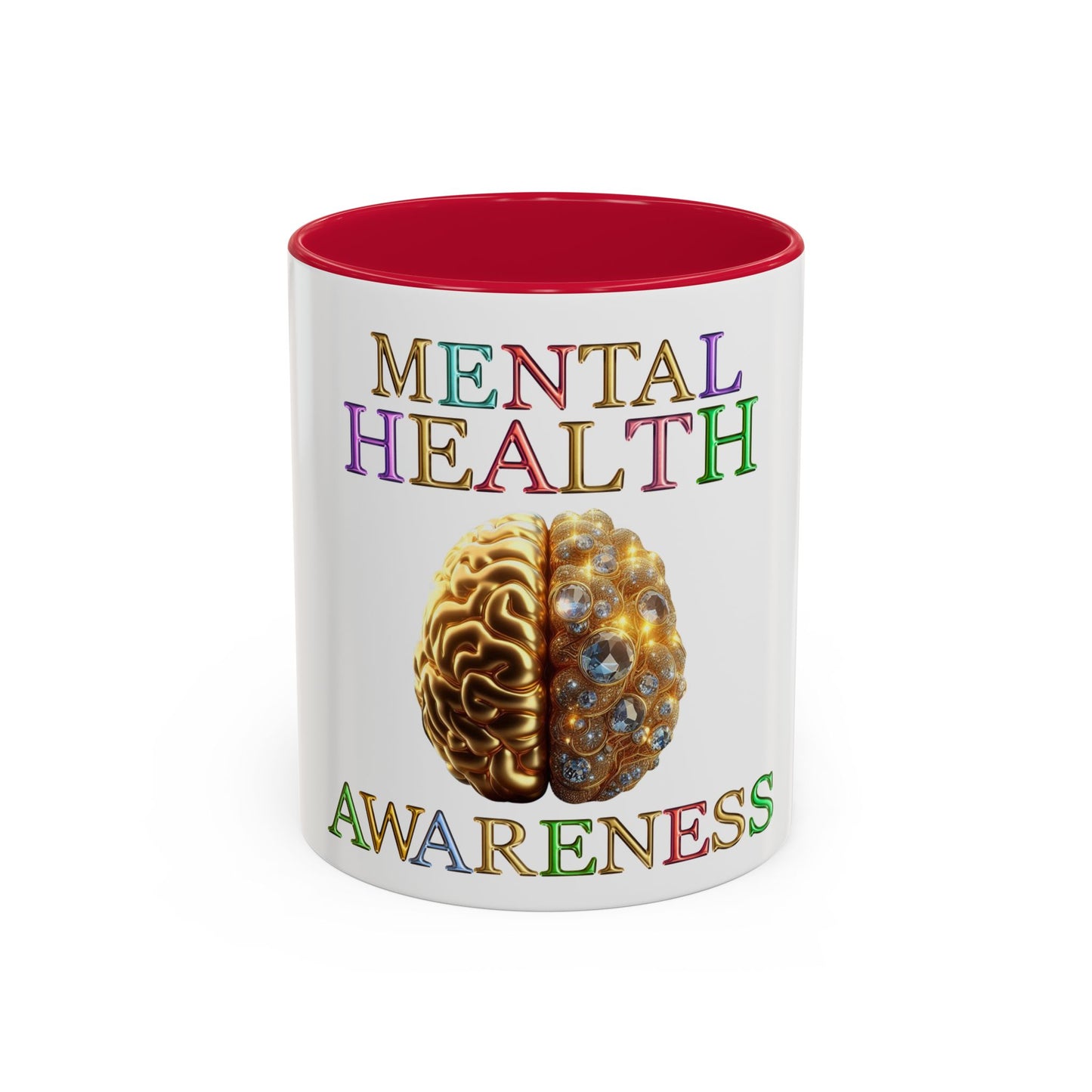 Colorful Mental Health Awareness Inspirational  Self-Care Reminder Mug
