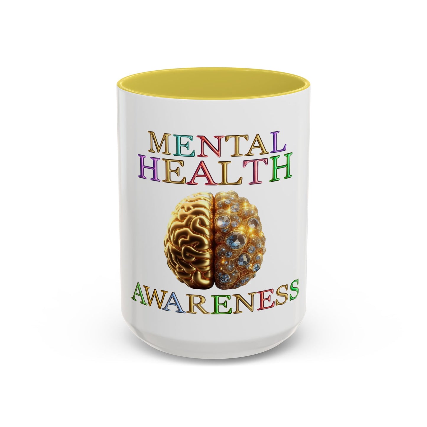 Colorful Mental Health Awareness Inspirational  Self-Care Reminder Mug