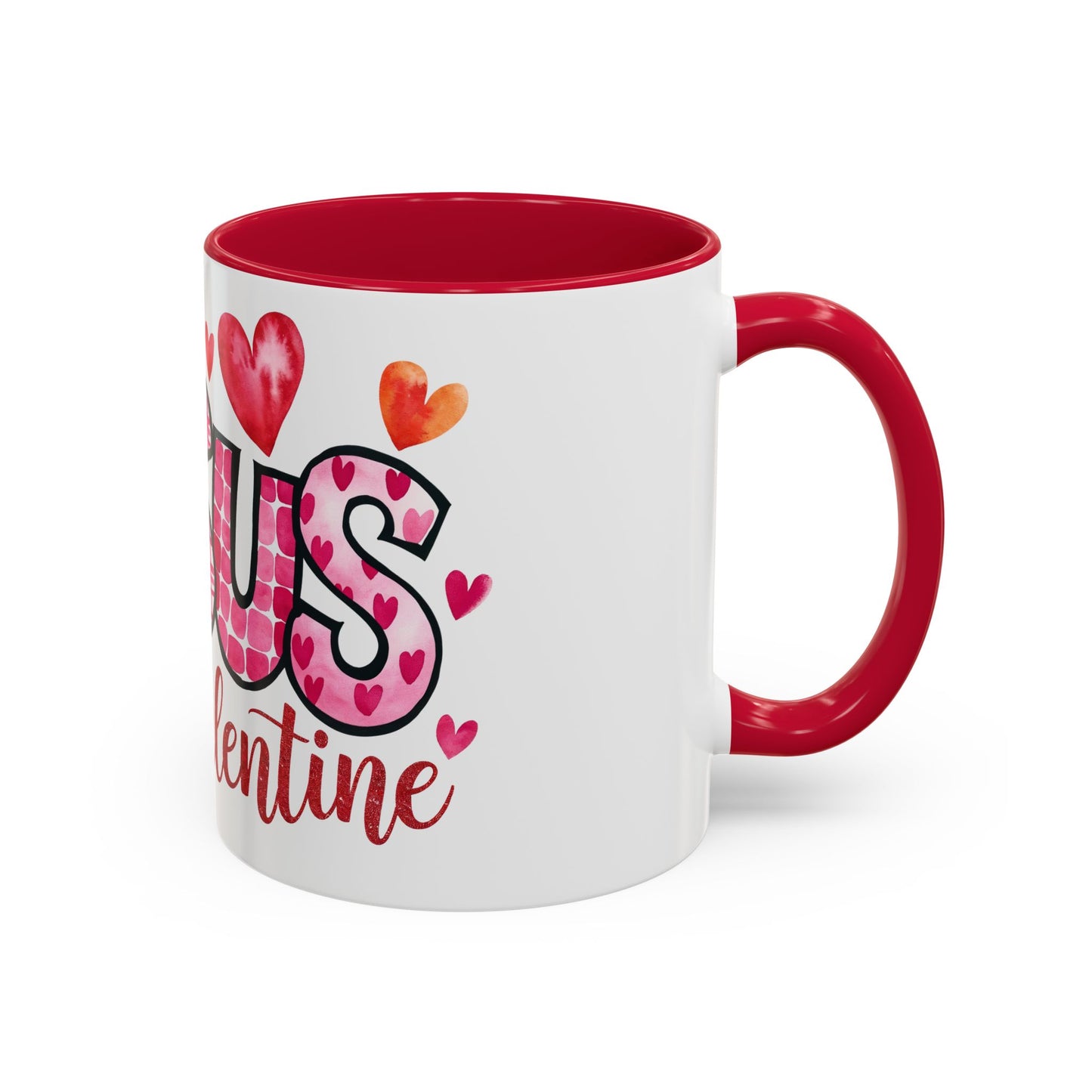 Jesus is My Valentine's Day Inspirational  Holiday Colorful Mug