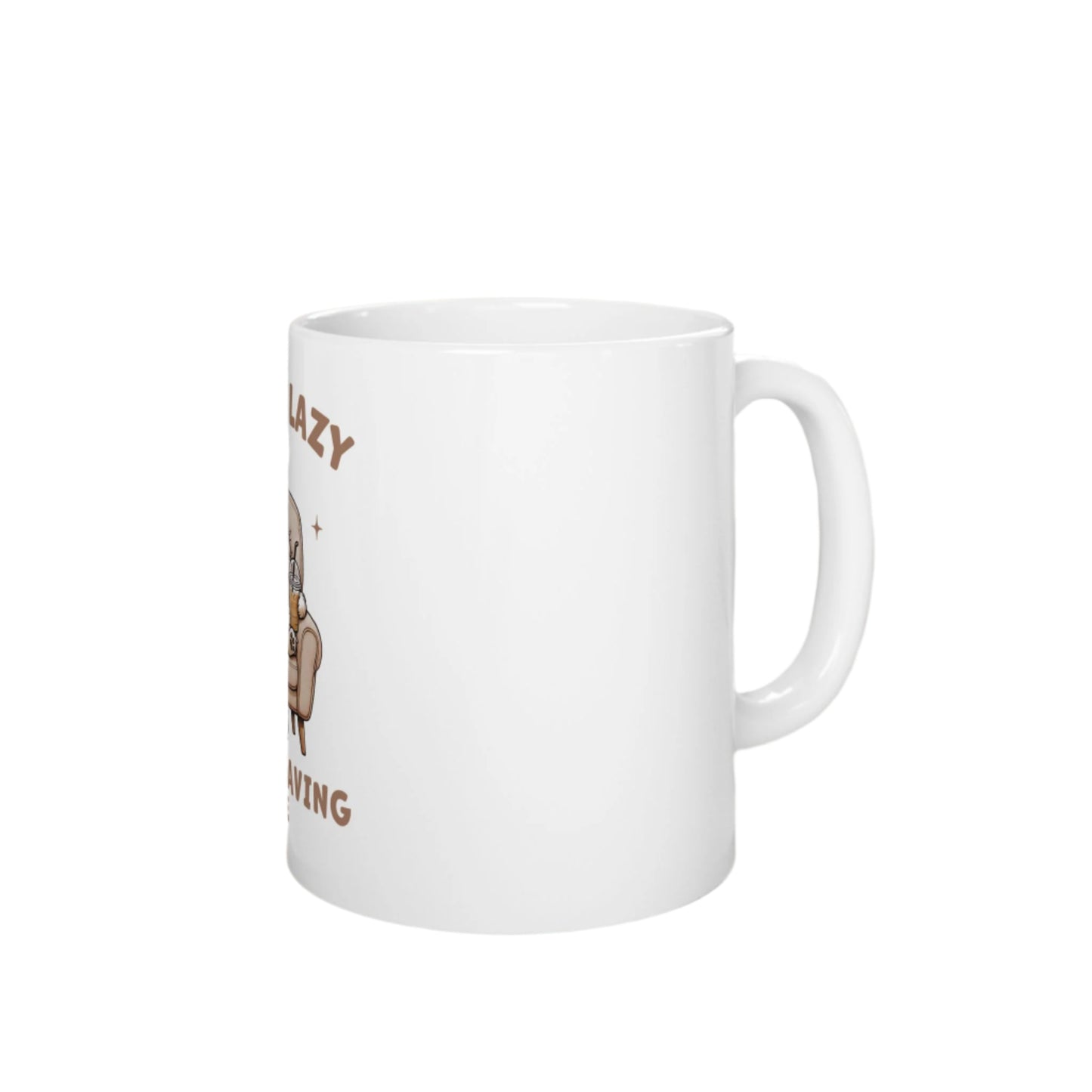 I’m Not Lazy Energy Saving Mode Cat Shirt Funny Lazy Funny Cat Mug