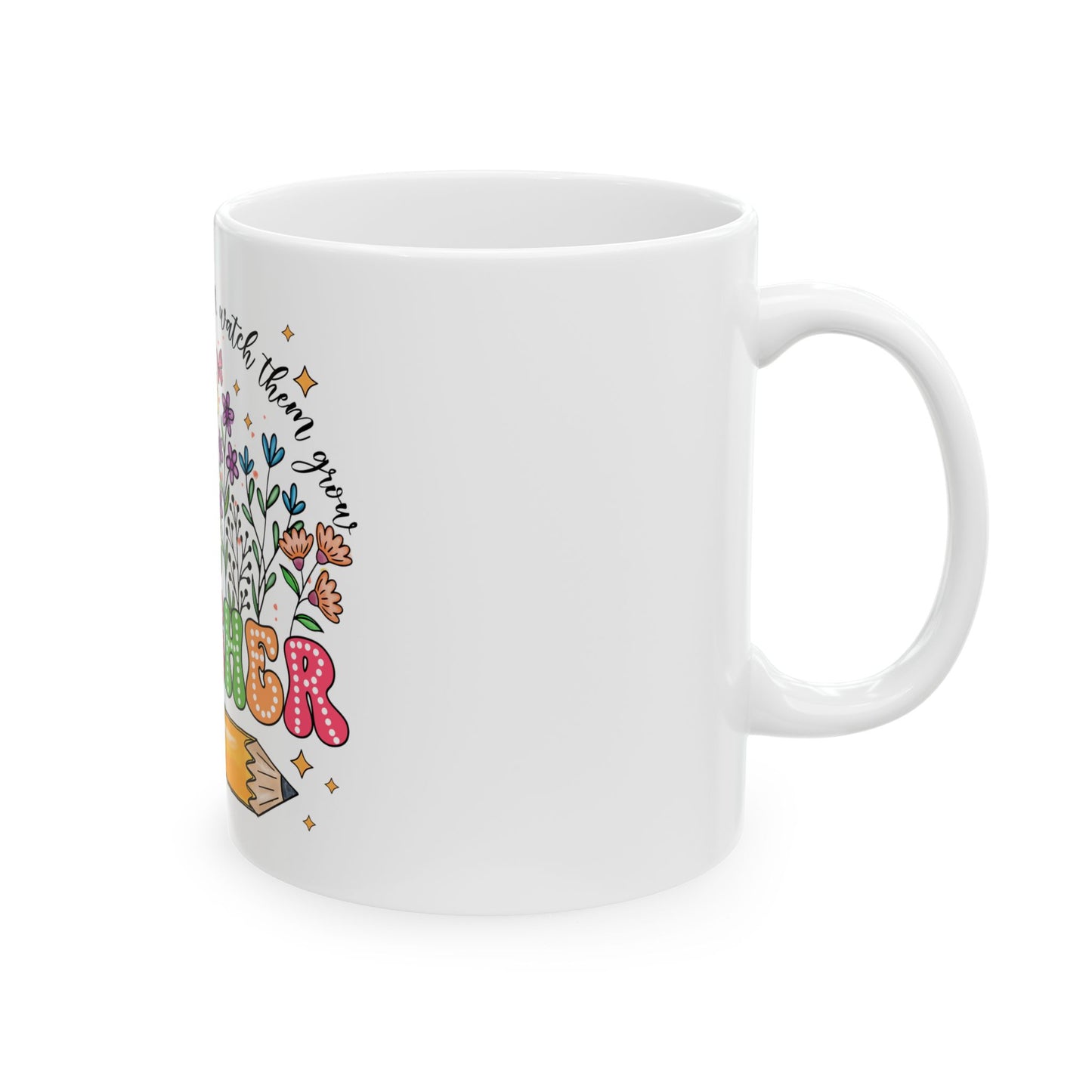 Teacher Wildflowers Appreciation Mug