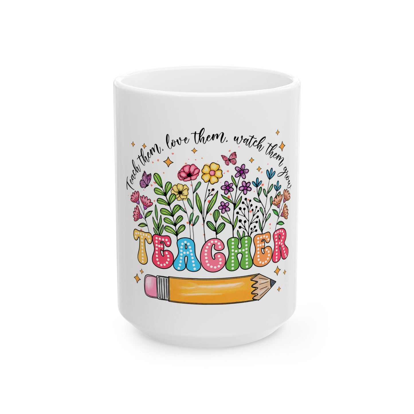Teacher Wildflowers Appreciation Mug