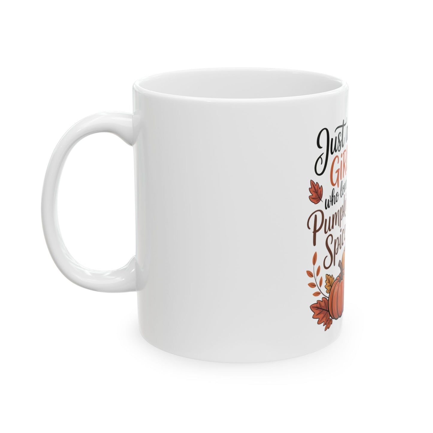 Funny Raccoon Pumpkin Spice Mug