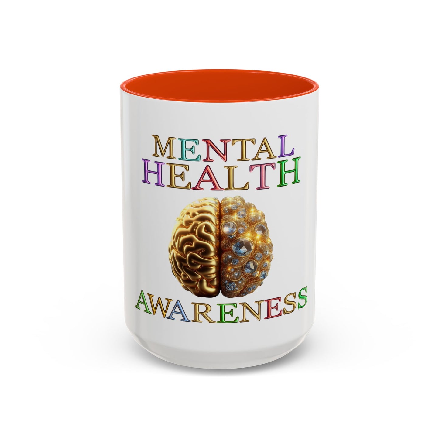 Colorful Mental Health Awareness Inspirational  Self-Care Reminder Mug