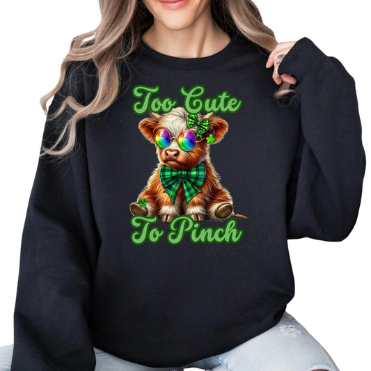 Cute St. Patrick’s Day Farmhouse Crewneck Pullover Sweatshirt