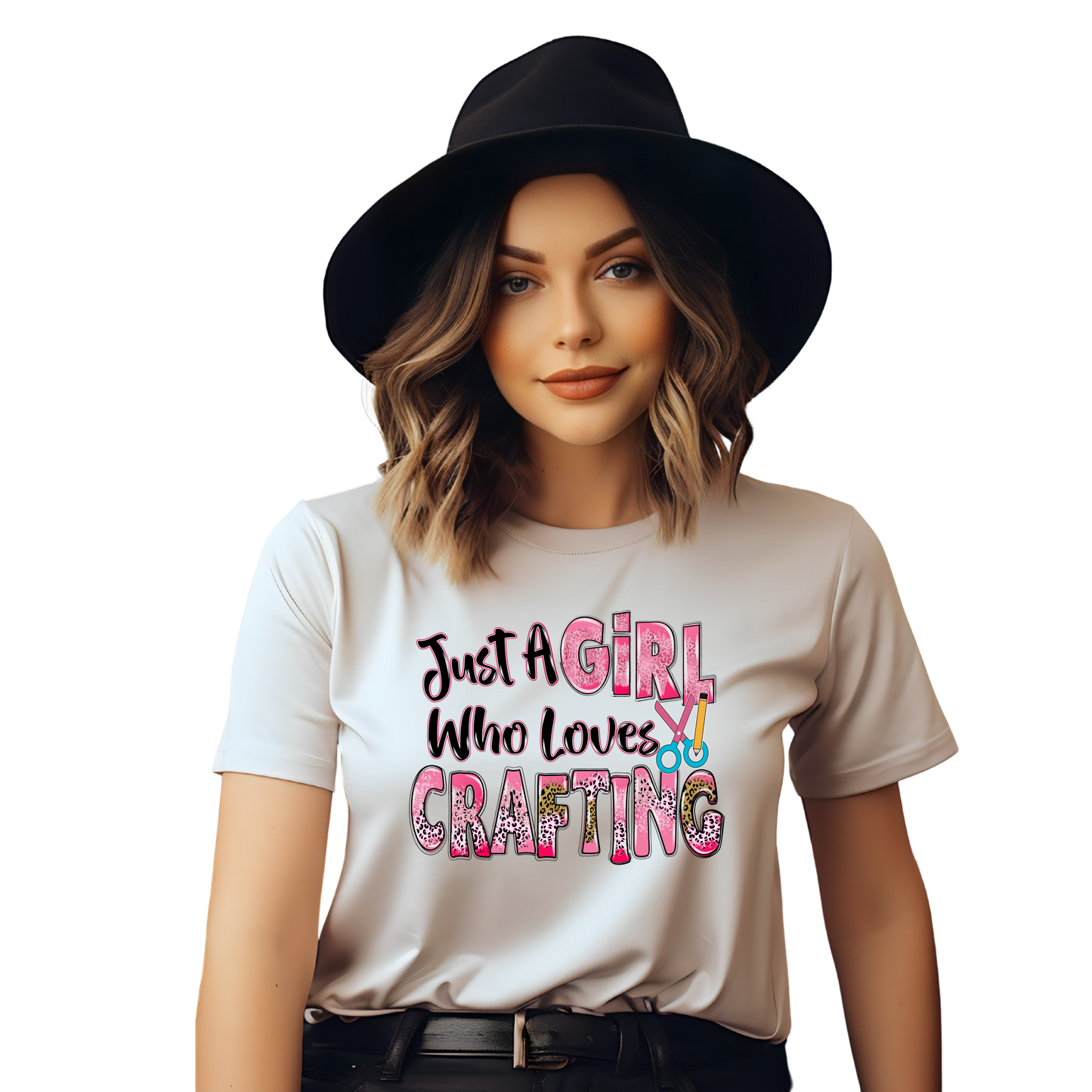 Just A Girl Who Loves Crafting T-Shirt