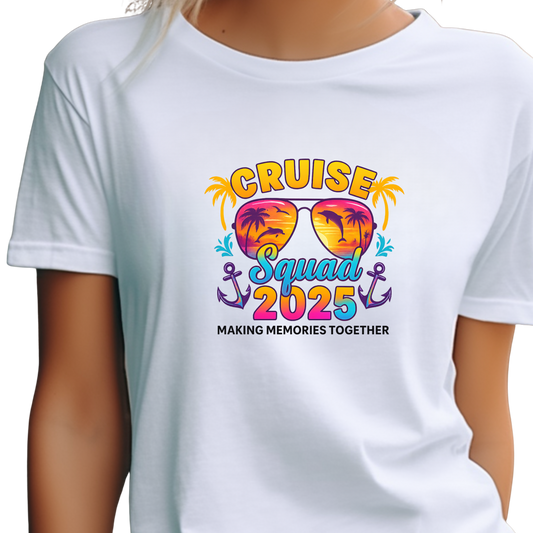 Cruise Squad 2025 Family Vacation Unisex T-Shirt