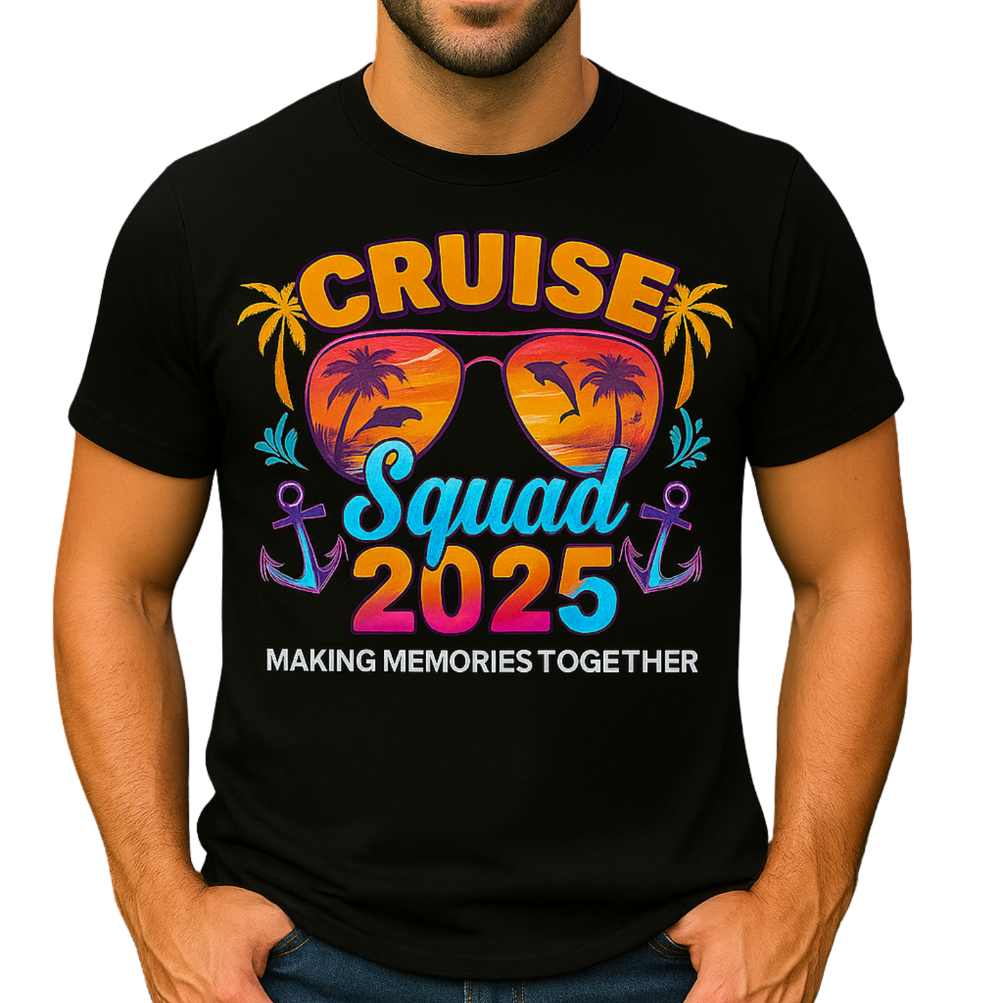 Cruise Squad 2025 Family Vacation Unisex T-Shirt