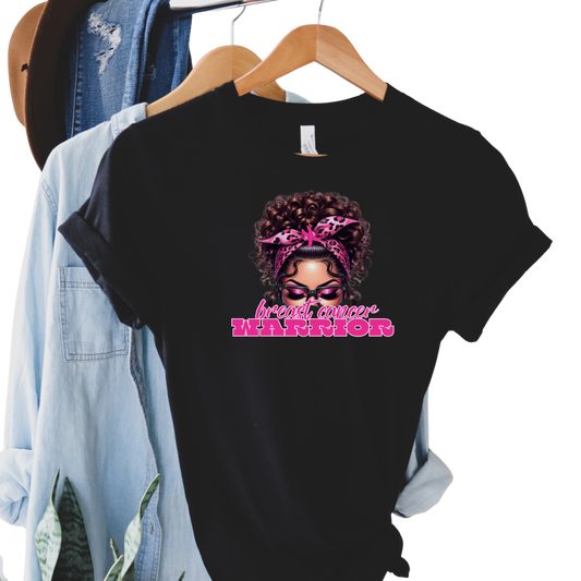 Breast Cancer Awareness Warrior Queen T-Shirt