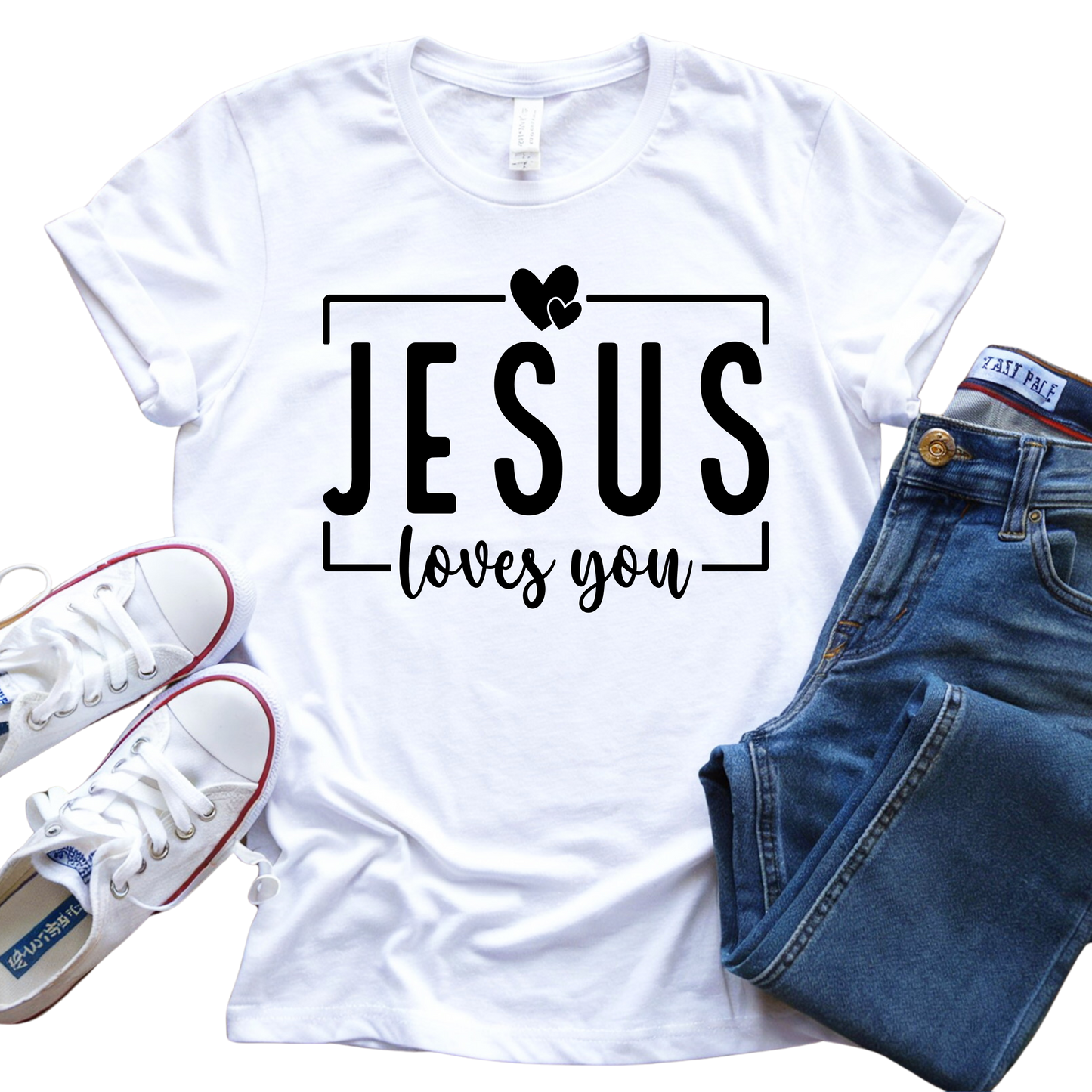 Jesus Loves You Faith T-Shirt