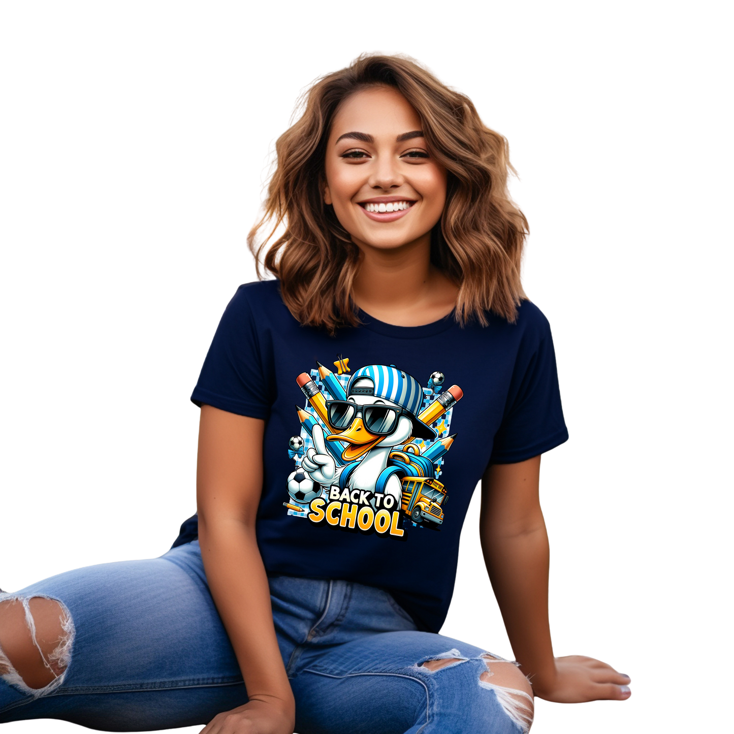 Back-to-school duck  T-Shirt