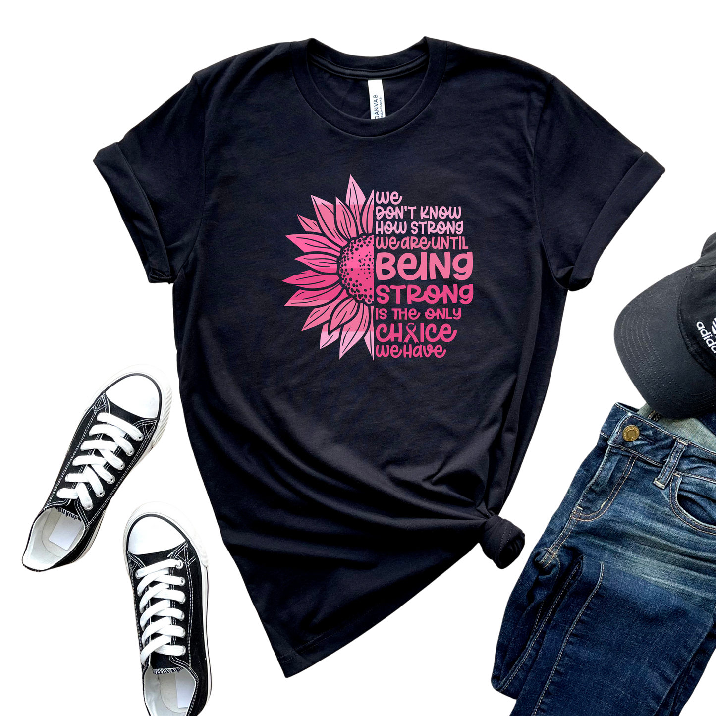 We Don't Know How Strong Shirt, Cancer Survivor Shirt Stronger Than Cancer T-Shirt