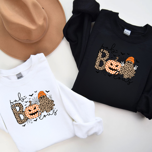 Fab boo lous Halloween Crewneck Pullover Sweatshirt