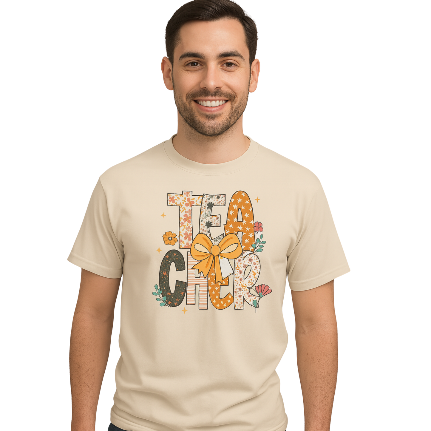 Floral Teacher Wildflower Unisex T-Shirt