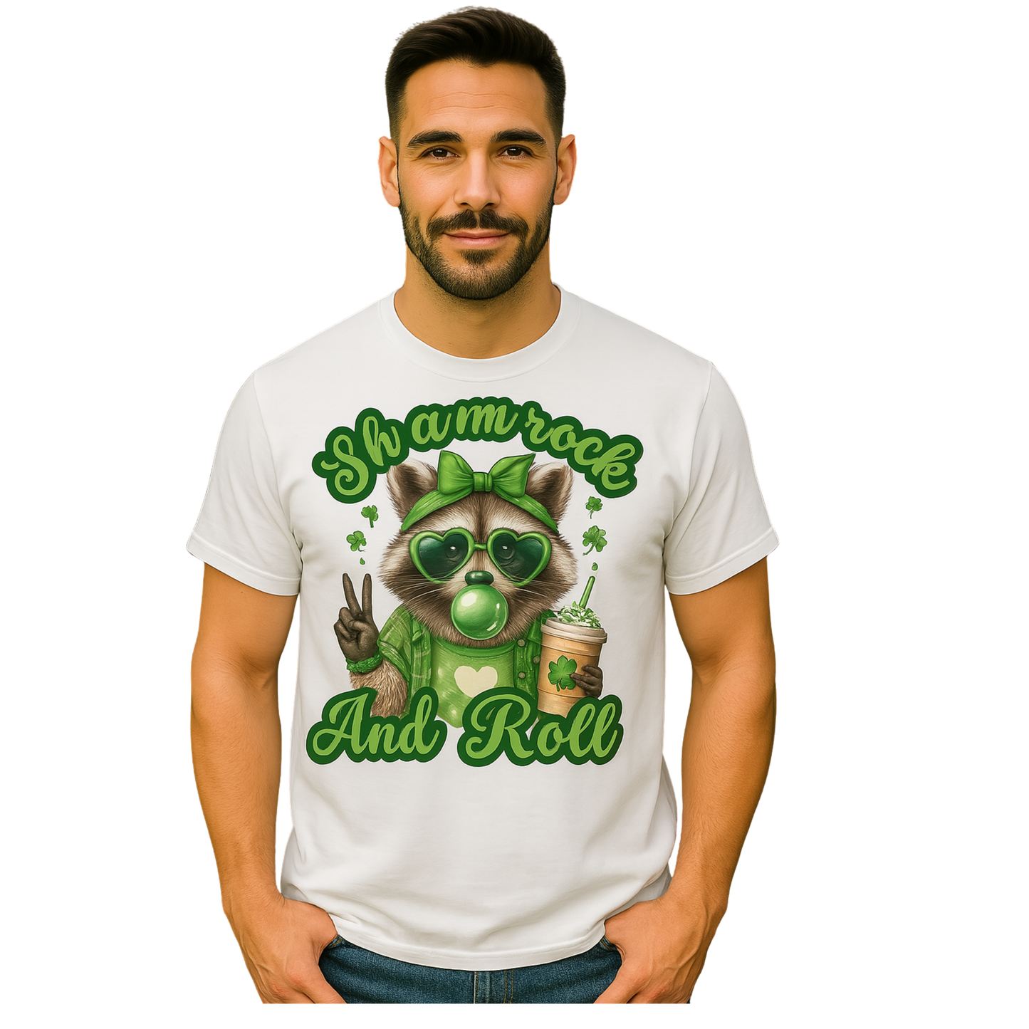 St. Patrick's Day Sham Rock And Roll Unisex T-Shirt