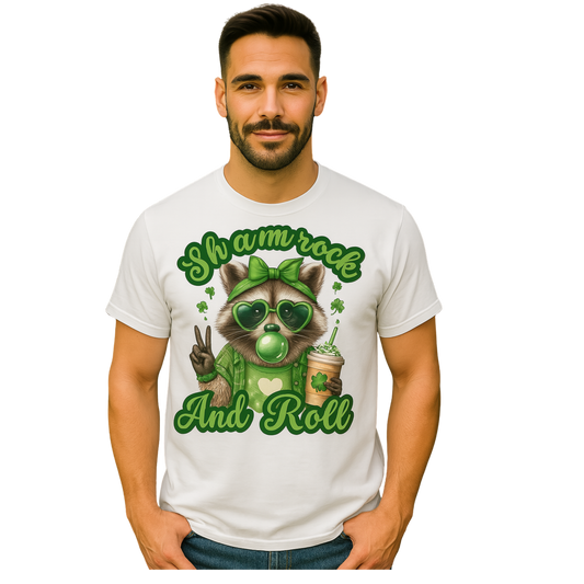 St. Patrick's Day Sham Rock And Roll Unisex T-Shirt
