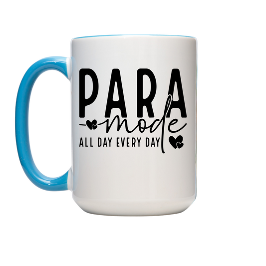 Colorful PARA Mode  All Day Every Day Coffee Mugs