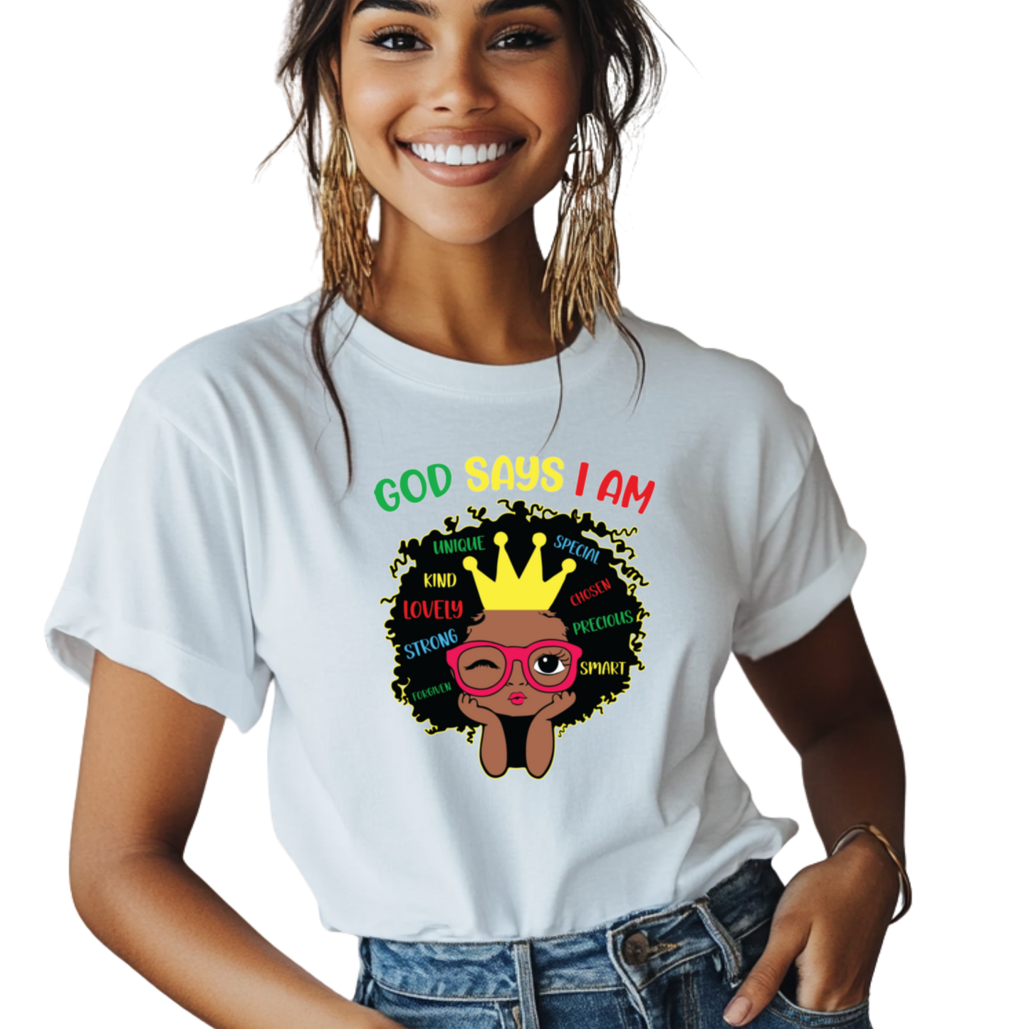 God Says I'Am Unisex T-Shirt