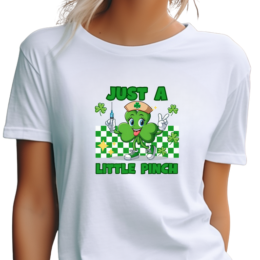 St. Patrick's Day Just A Little Pinch Unisex Just A Little Pinch T-Shirt