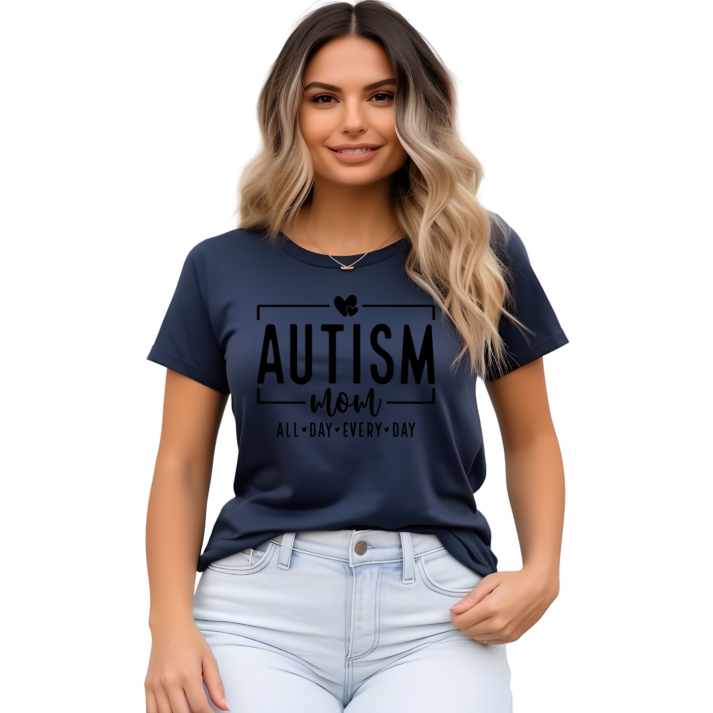 Autism Mom All Day Every Day T-Shirt