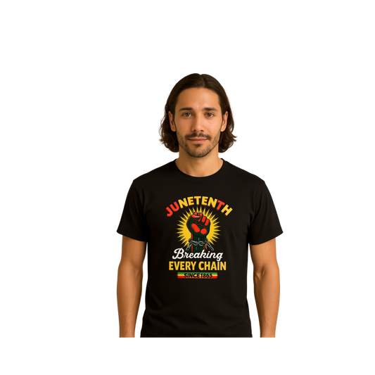 Juneteenth Breaking Every Chain Unisex T-Shirt