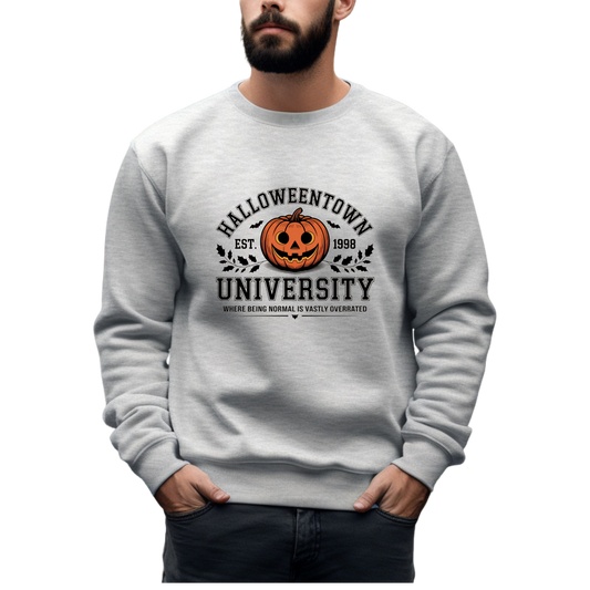 Halloweentown University Crewneck Pullover Sweatshirt