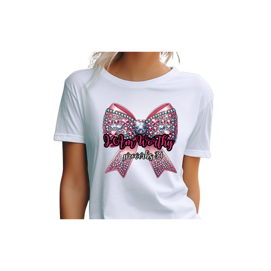 I'Am Worthy Affirmation T-Shirt